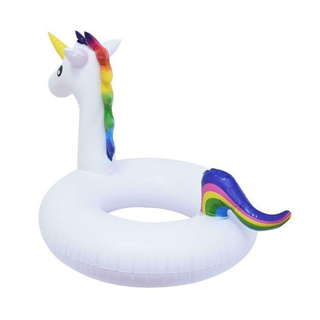 37434 عوامة للأطفال - يونيكورن - أبيض