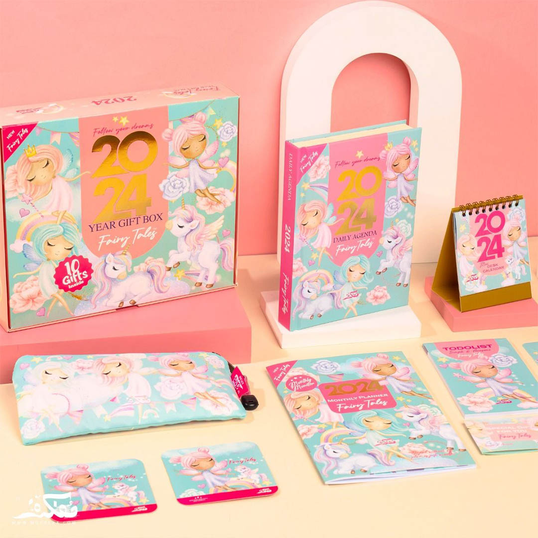 بوكس هدايا مفكرة للسنة الجديدة 2024 - فيري تيل