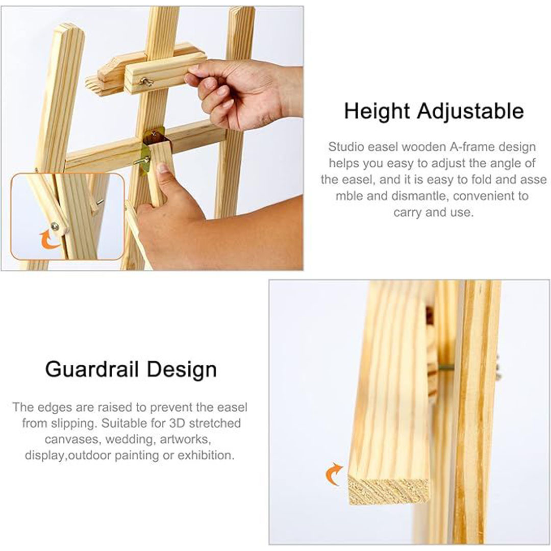 حامل لوحات فنية قابل للضبط - 1.2 متر