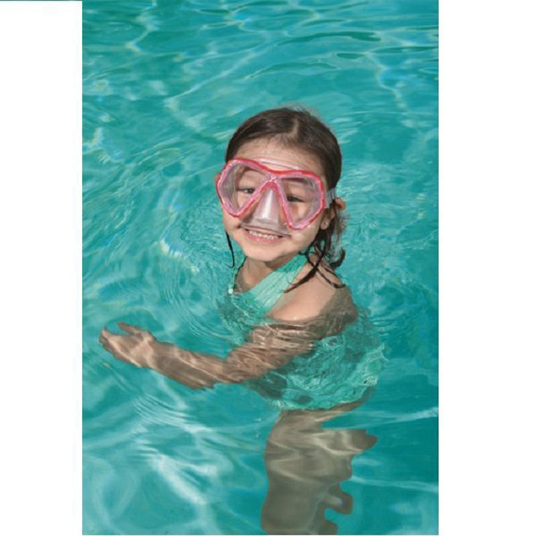 ماسك غوص للأطفال بيست واي - عدسة شفافة مضادة للضباب