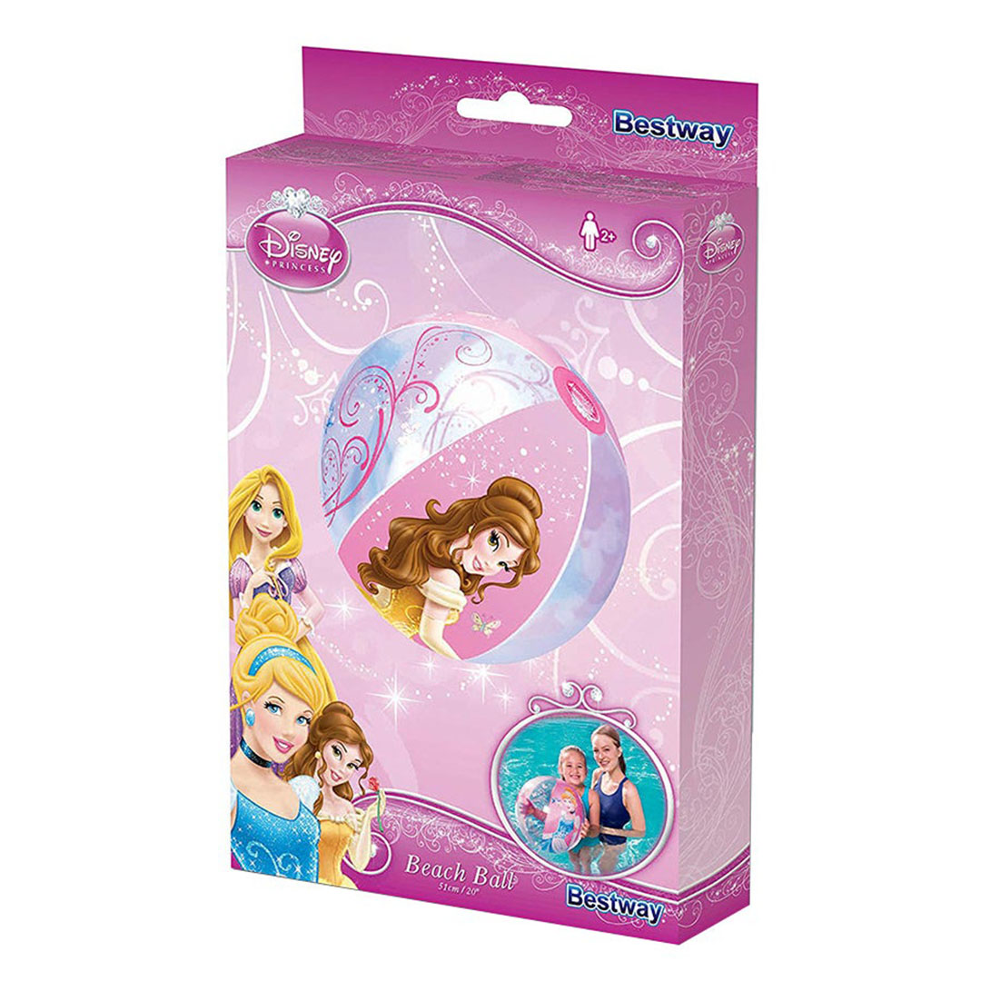 كرة شاطئ بيست واي للأطفال بتصميم أميرة - 51 سم