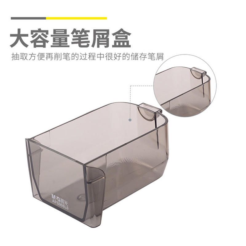 براية اقلام يدوية بمقبض داور - أبيض