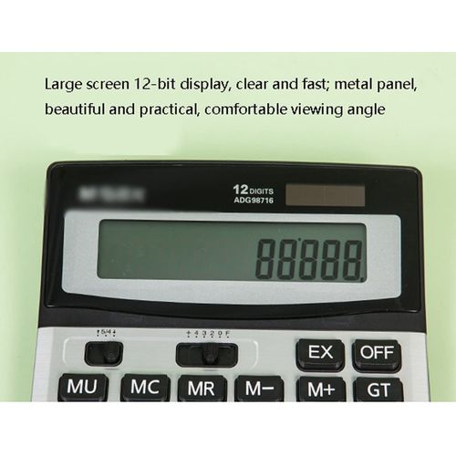 آلة حاسبة الإلكترونية 12 رقم - Adg98779