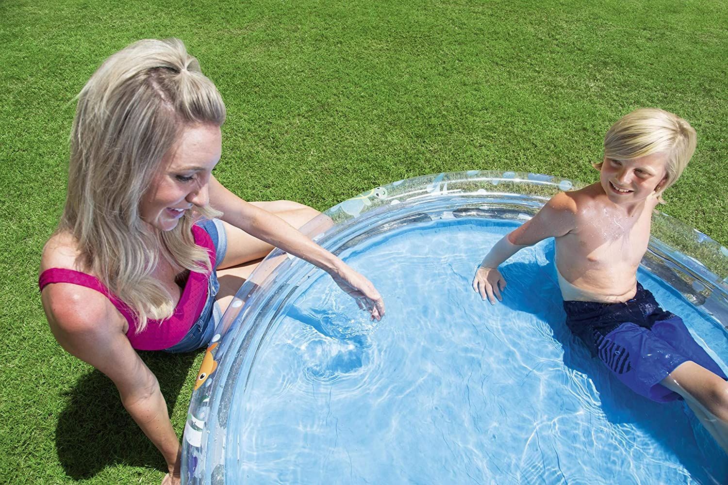 حمام سباحة للأطفال قابل للنفخ - 152*30سم