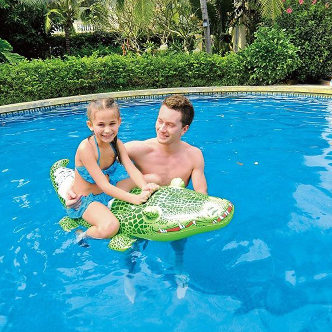 31225 عوامة للأطفال - تمساح - أخضر