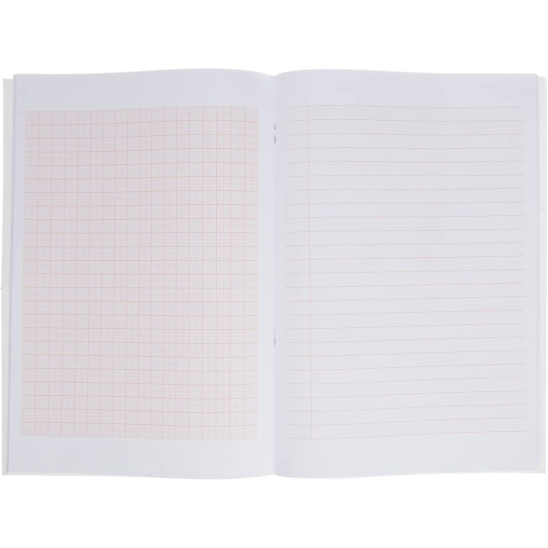 دفتر ياسين A4 ورق مخطط - 100 ورقة