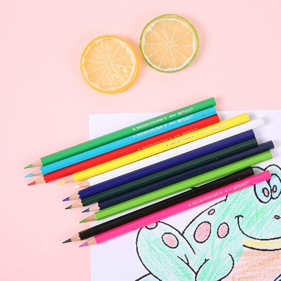 مجموعة ألوان خشب إم آند جي - 48 للرسم والحرف اليدوية