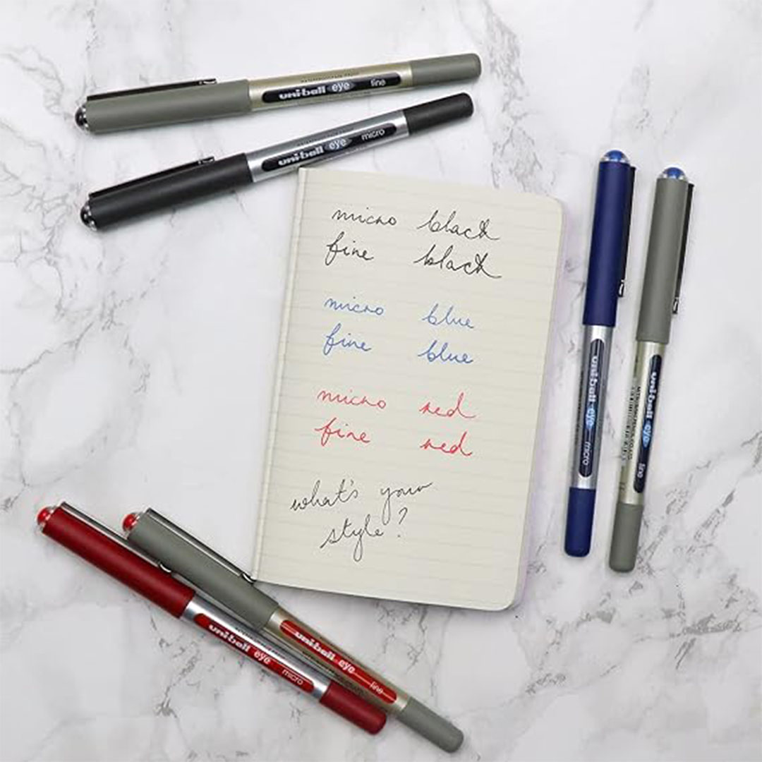 قلم حبر يوني بول أخضر - موديل UB-157 للكتابة السلسة