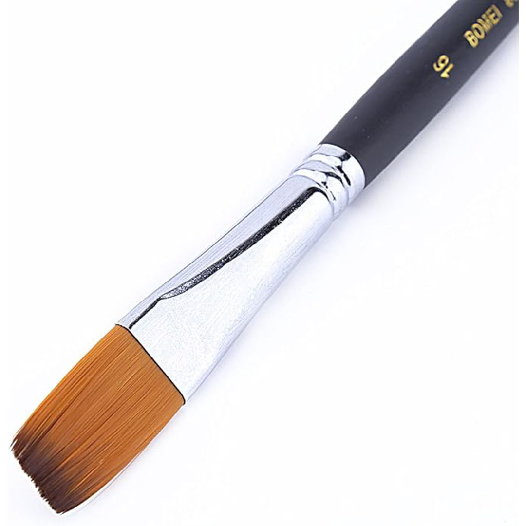 فرشاة رسم مائلة من كريتيف - مقاس 10 للرسم الزيتي والاكريليك المحترف