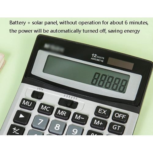 آلة حاسبة الإلكترونية 12 رقم - Adg98779