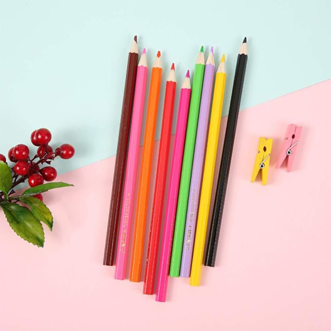 مجموعة ألوان خشب إم آند جي - 48 للرسم والحرف اليدوية