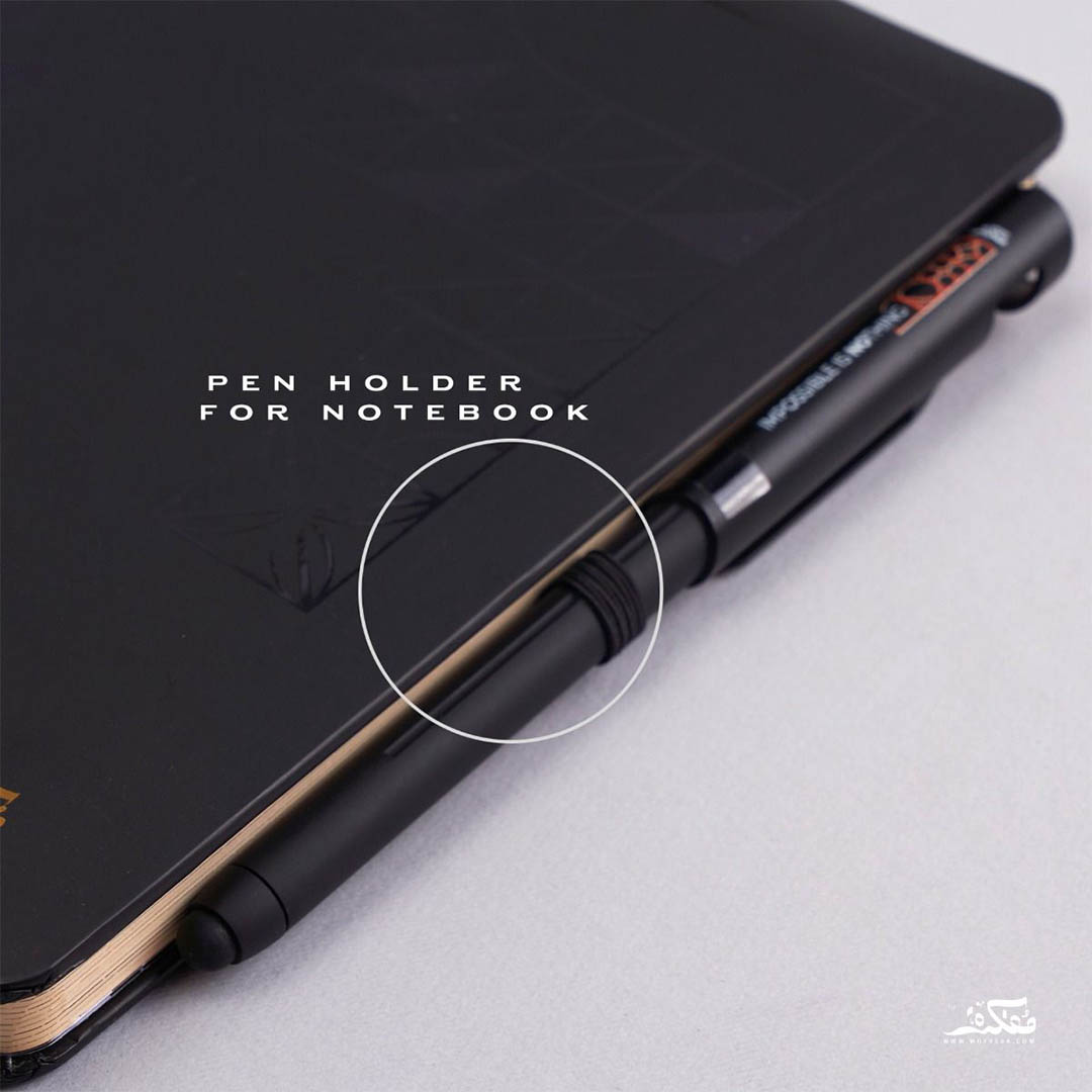 بوكس هدايا مفكرة للسنة الجديدة 2024 - أسود