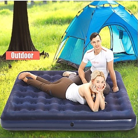سرير هوائى مريح قابل للنفخ - 203*182*22 سم