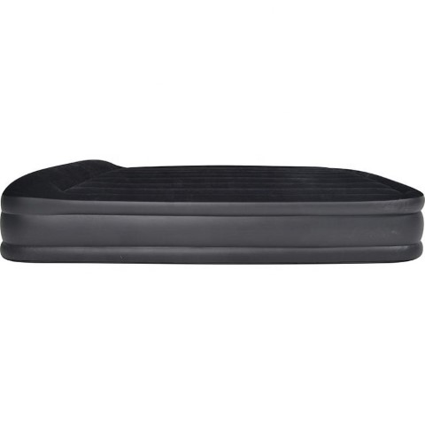 سرير هوائي مرتفع قابل للنفخ مع مخدة و منفاخ كهربائي داخلي - 203*152*46 سم