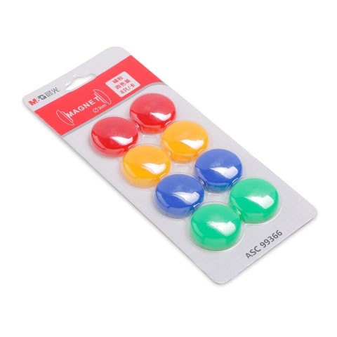 مغناطيس ملون للسبورة التعليمية