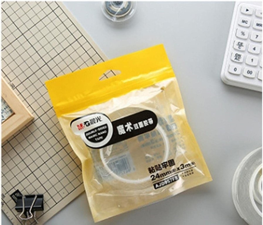 شريط لاصق نانو دبل فيس - 3 متر - 24 مللي