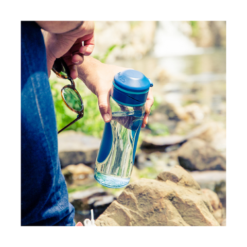 ‎06952 زجاجة مياه - 730 مللي - أخضر/تركواز