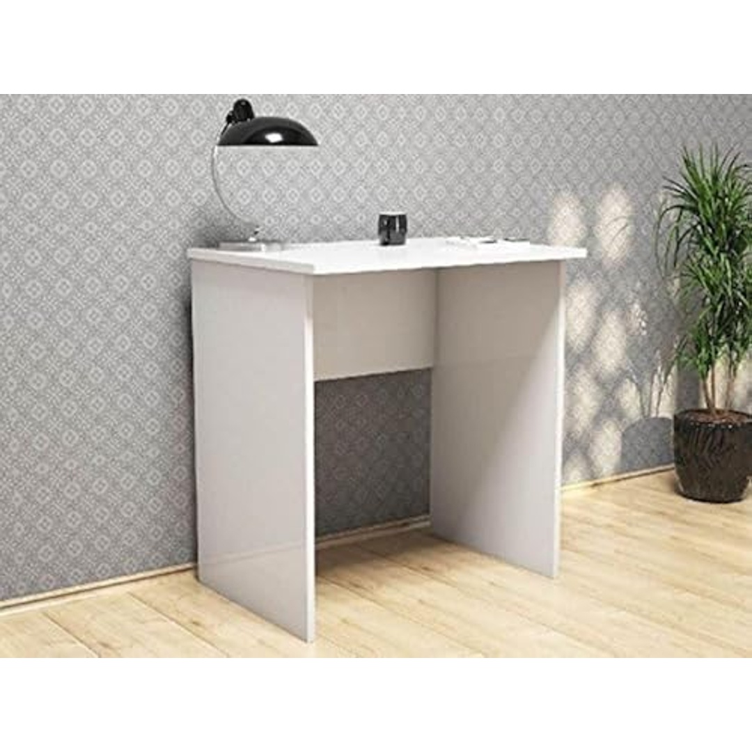 مكتب دراسة مودرن - أبيض - 75×70×50 سم