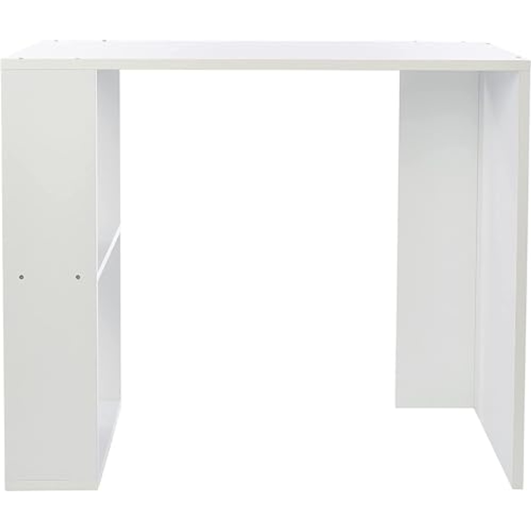 مكتب عمل ودراسة حديث - 90*75*40 سم - أبيض