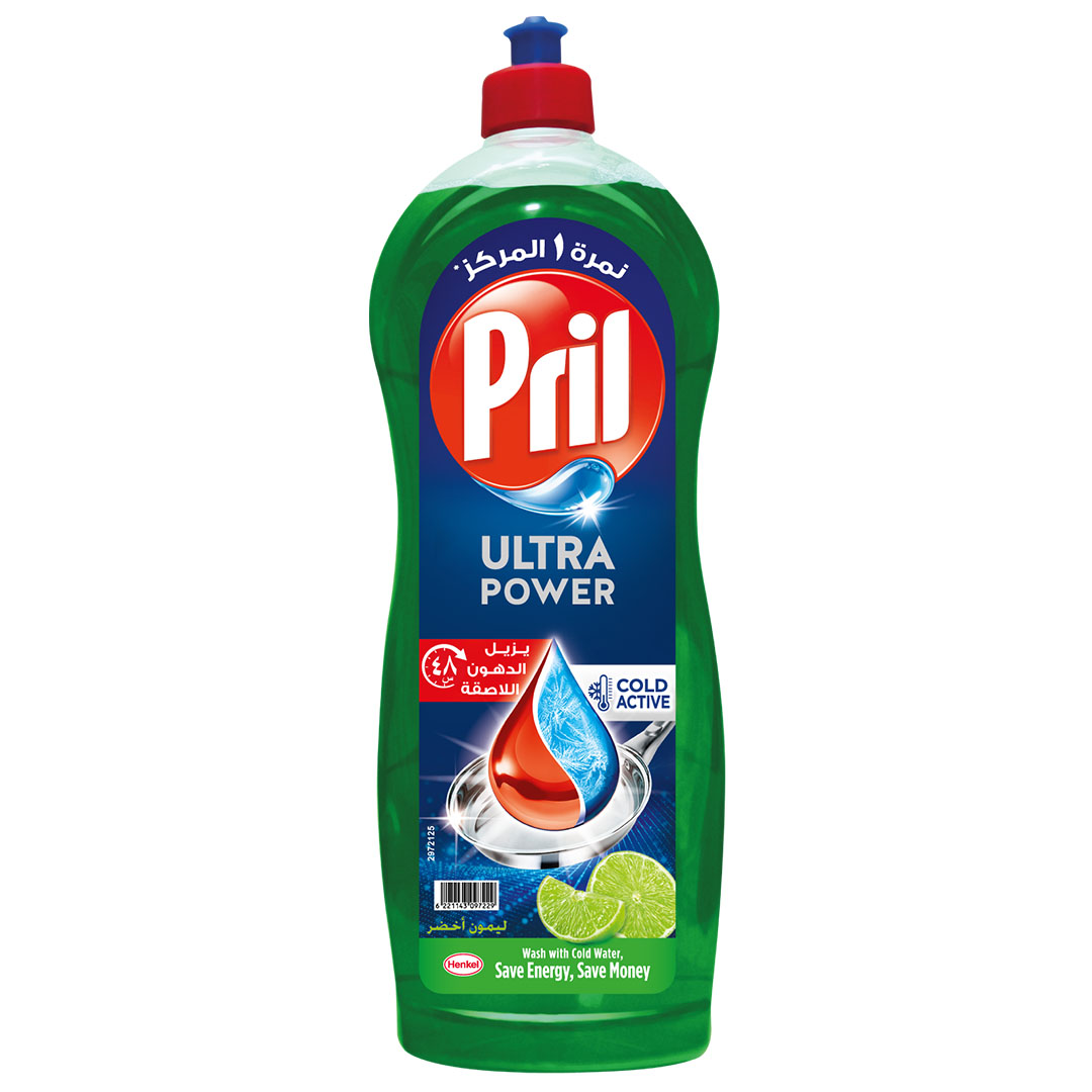 بريل منظف صحون - ليمون أخضر - 1 لتر