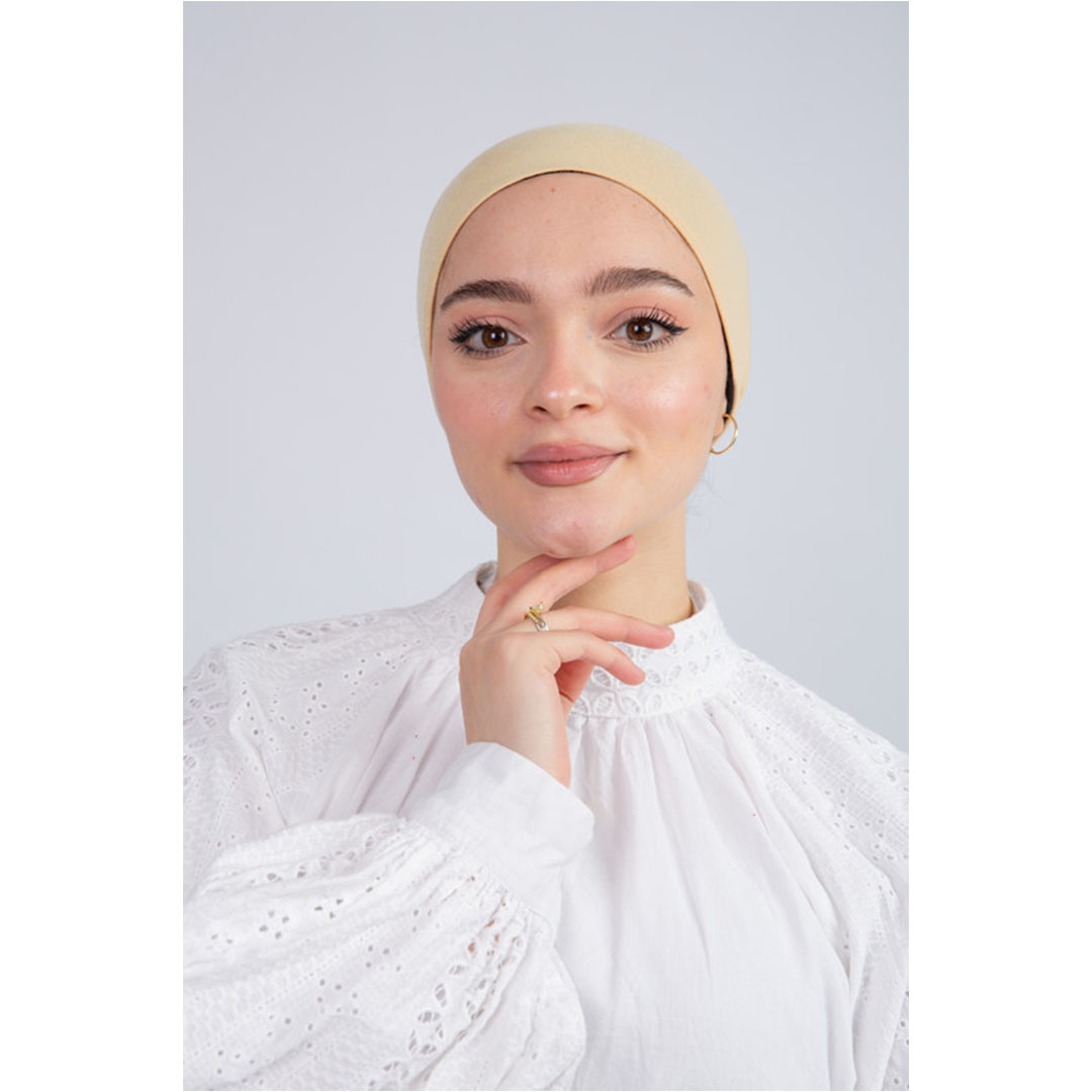 بندانة سوري مقفولة من سترة - بيج