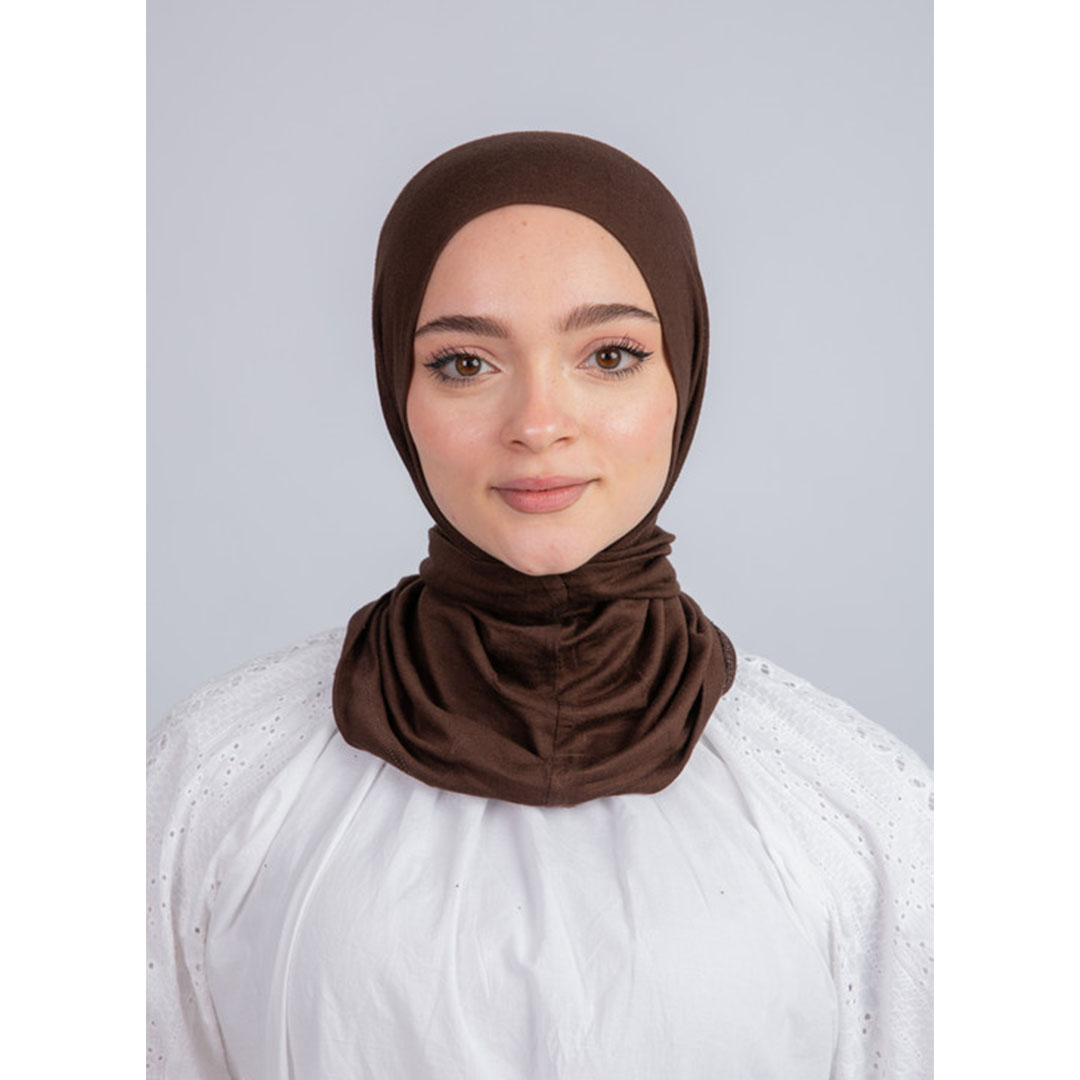 كاب بكليبس ( طباقية) من سترة - بني