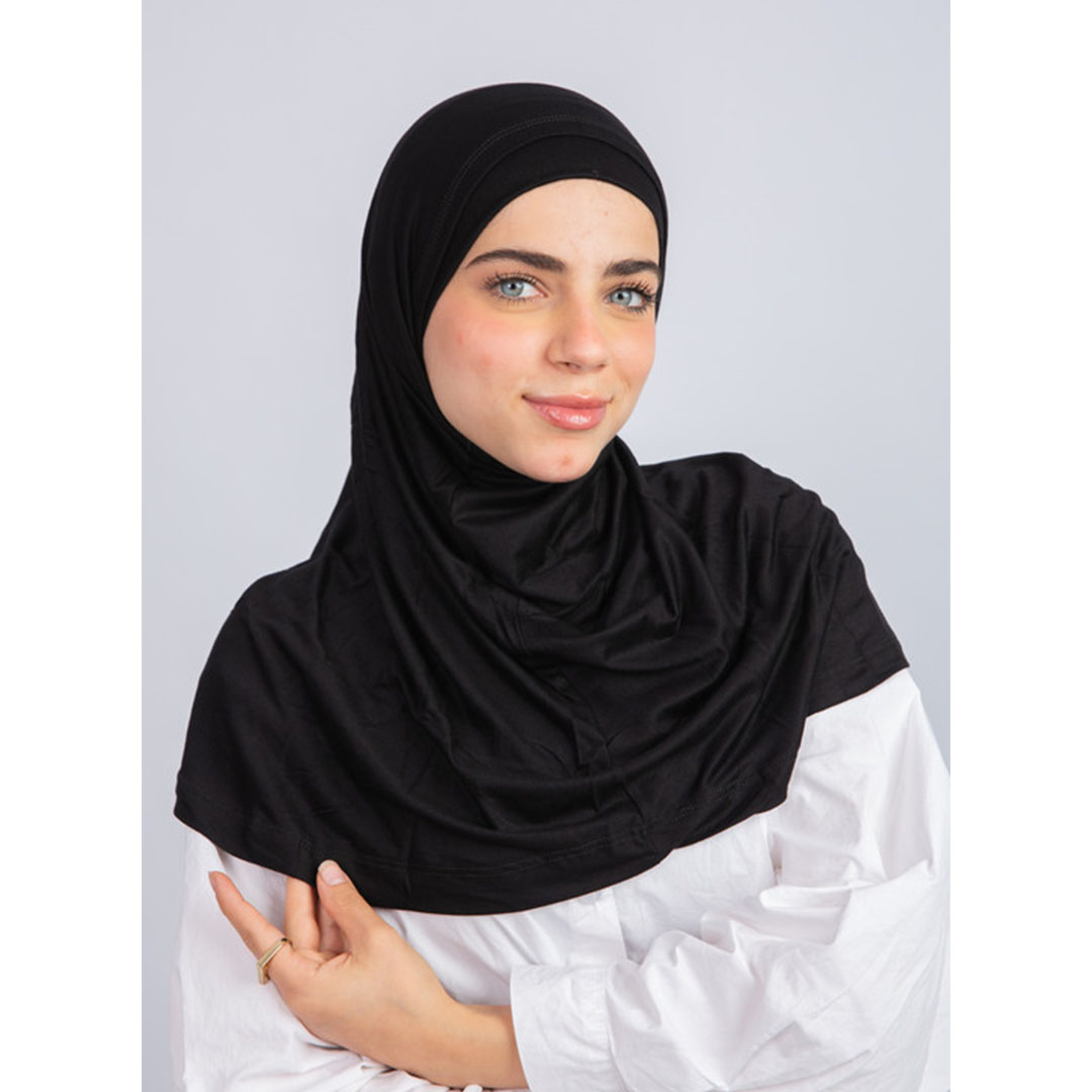 تلبيسة قطعتين من سترة - أسود