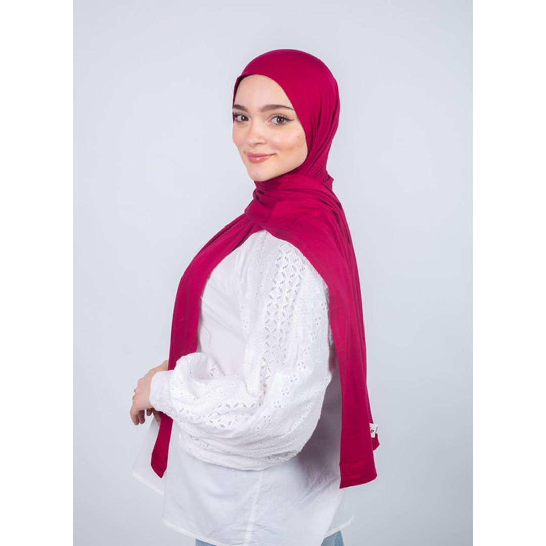 100% طرحة جل سادة قطن من سترة - نبيتي