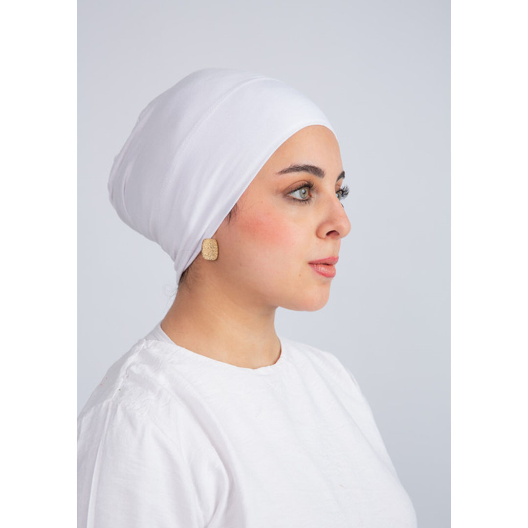 بندانة سوري مقفولة من سترة - أبيض