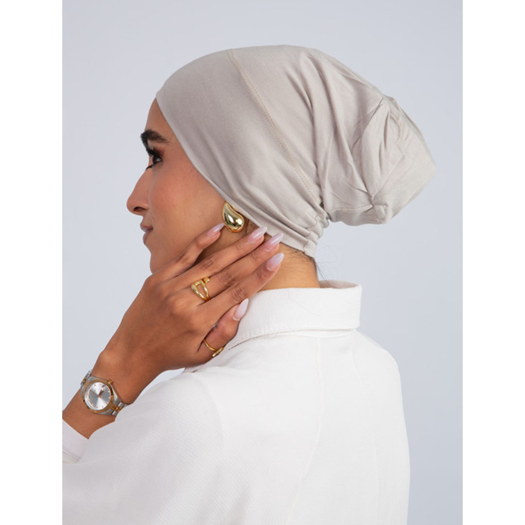 بندانة سوري مقفولة من سترة - بيج غامق