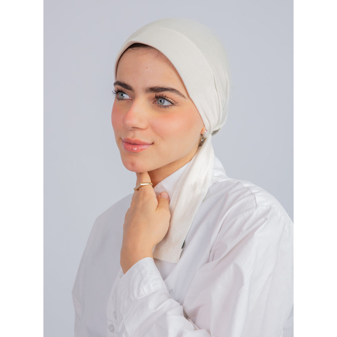 بندانة رباط بدعامة من سترة - أوف وايت