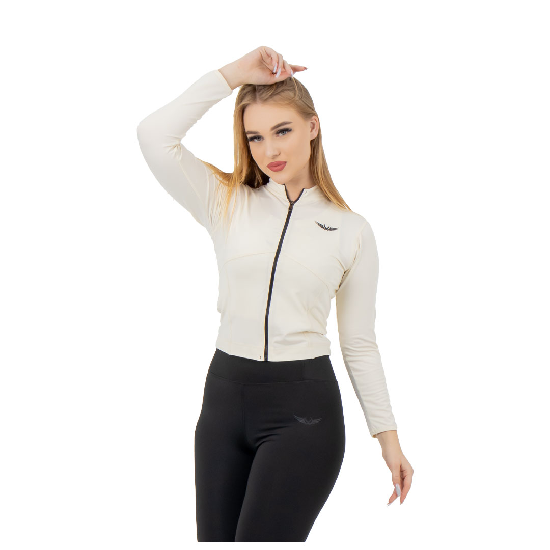 توب رياضي حريمي بكم طويل