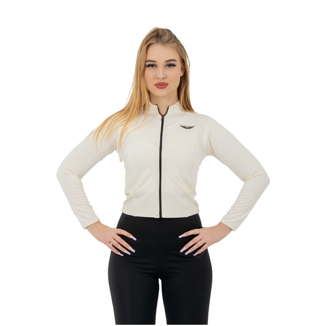 توب رياضي حريمي بكم طويل