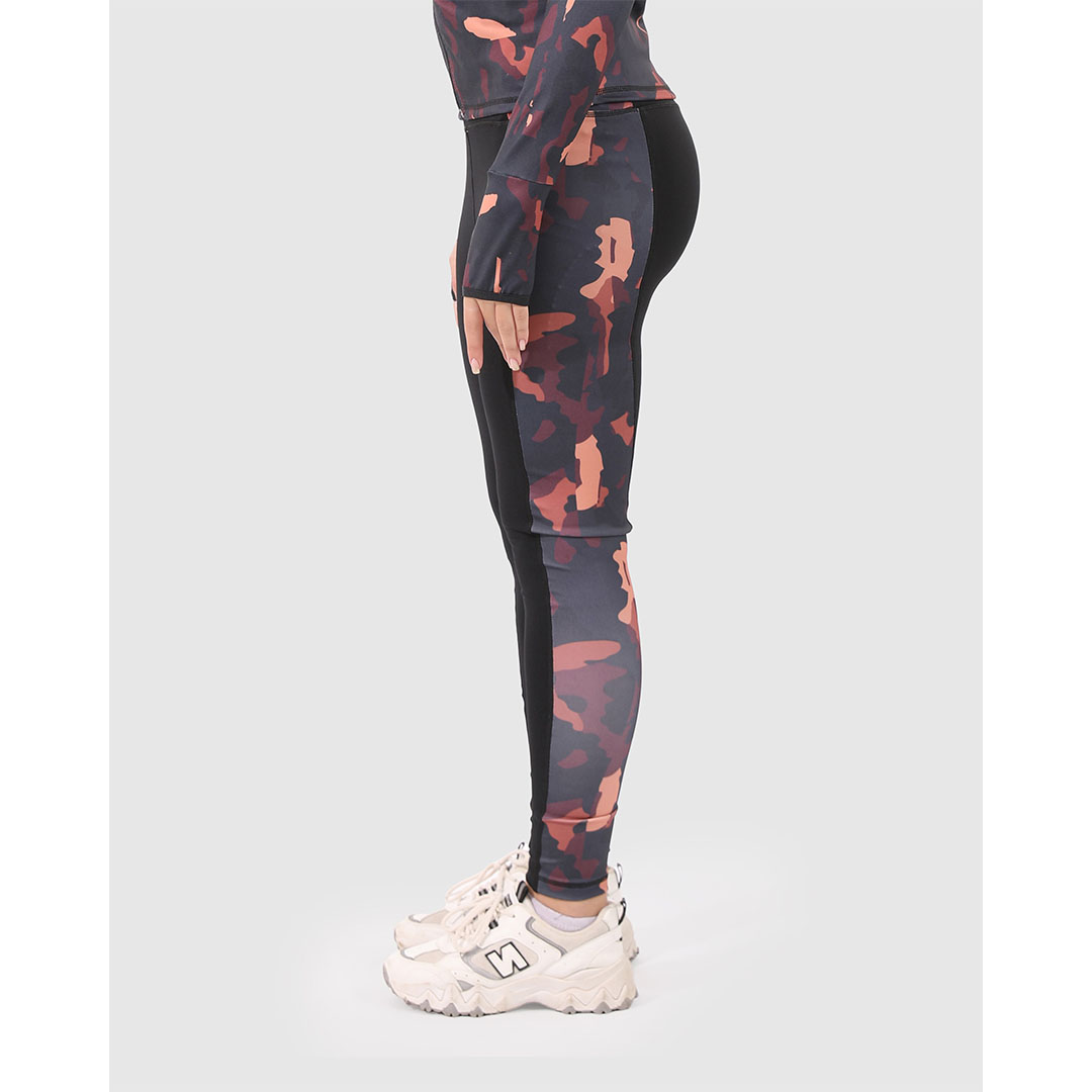 بنطلون ليجين أرمي رياضي حريمي - أسود