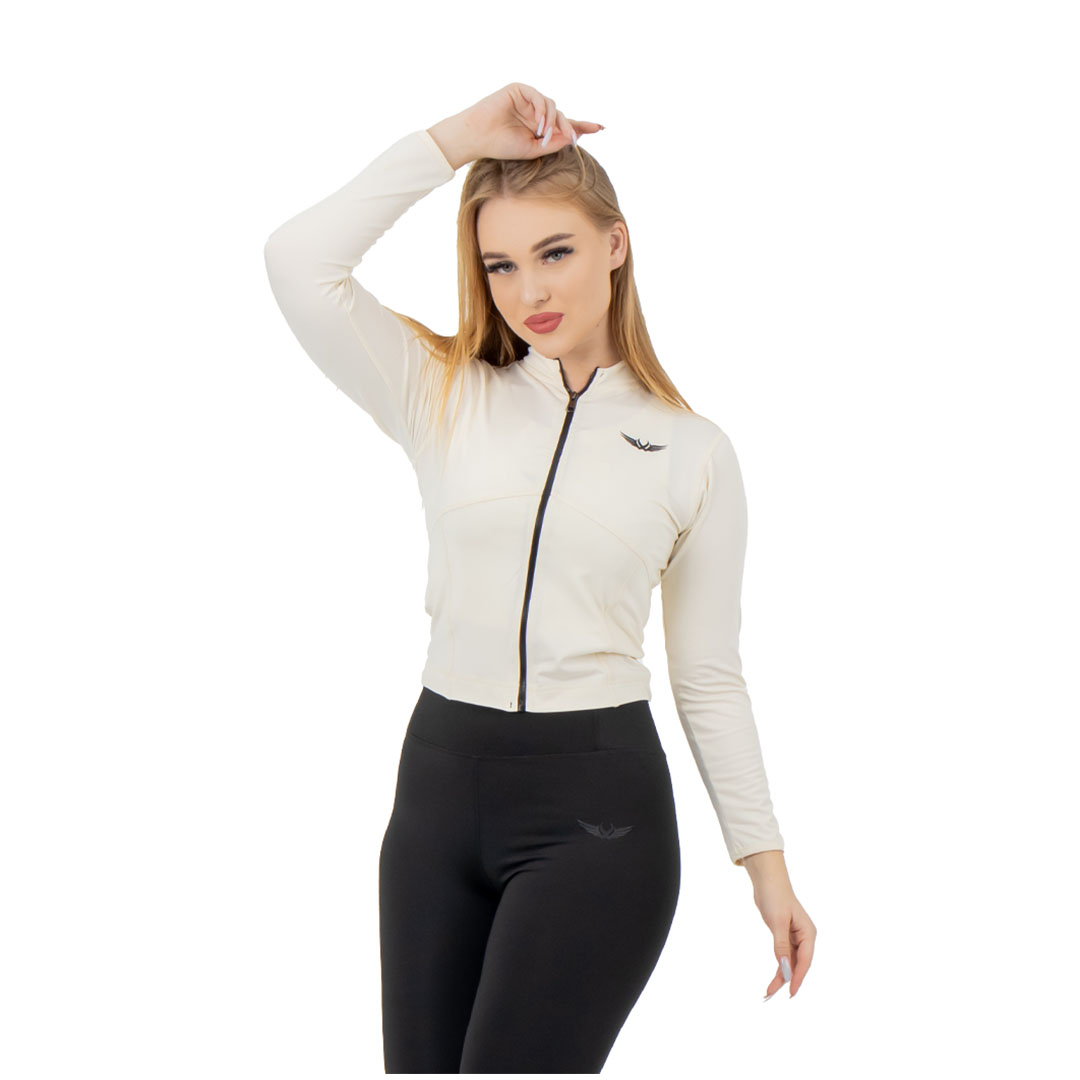 توب رياضي حريمي بكم طويل