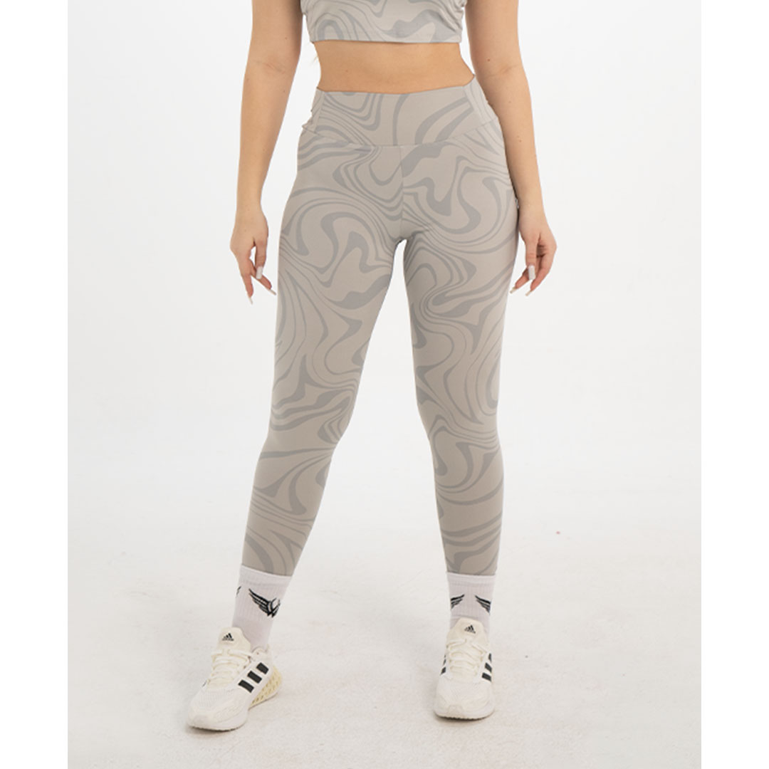 بنطلون ليجين أرمي رياضي حريمي