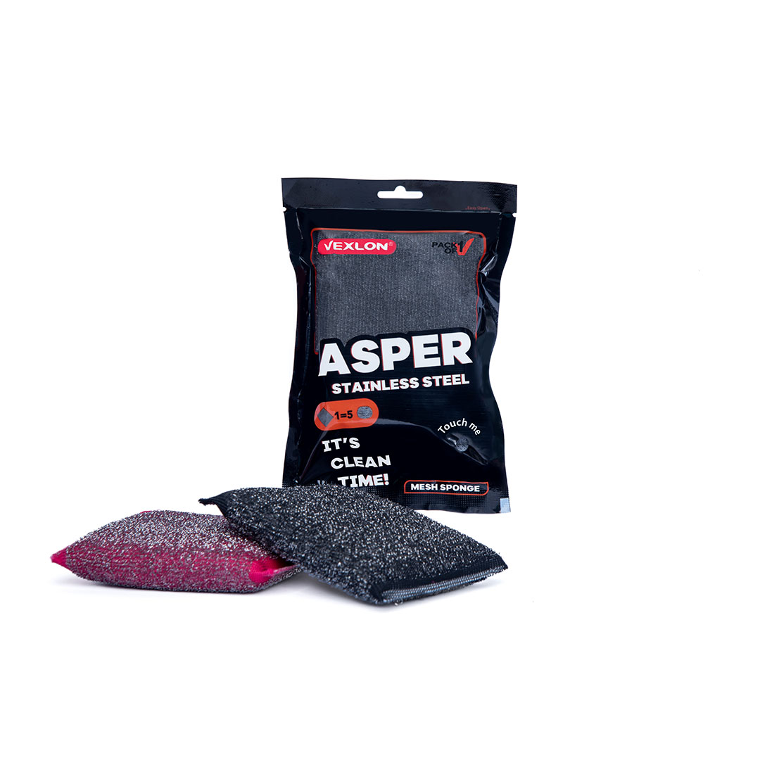 اسبر اسفنجة تنظيف - 2 قطع
