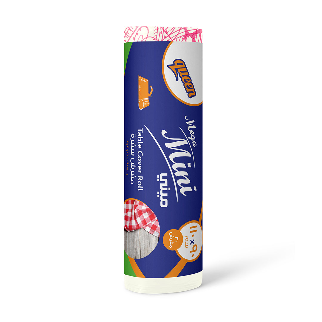 كوين رول مفرش سفرة ميجا مينى - 30 مفرش