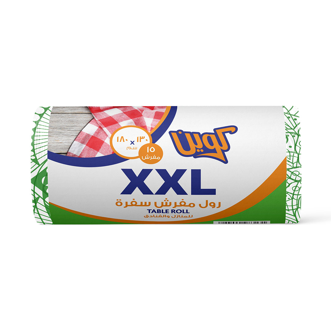 كوين رول مفرش 15 مفرش - XXL