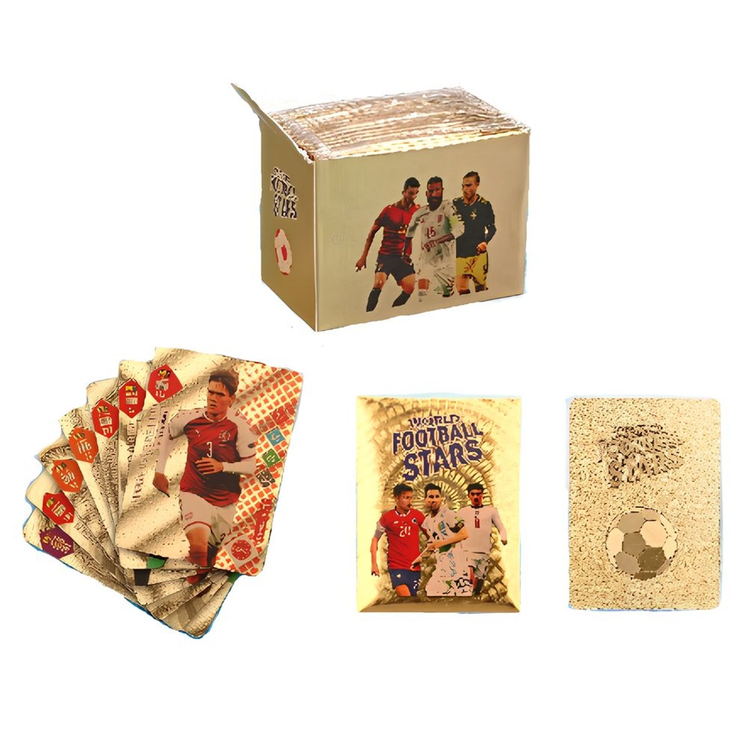مجموعة كروت نجوم كره القدم - QX-G10