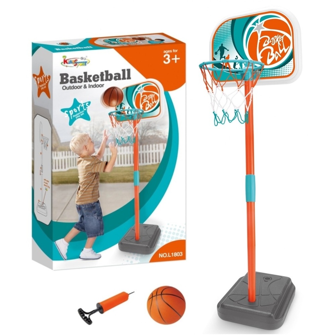مجموعة لعبة كرة السله مع ستاند الشبكة - 106 سم - L1803