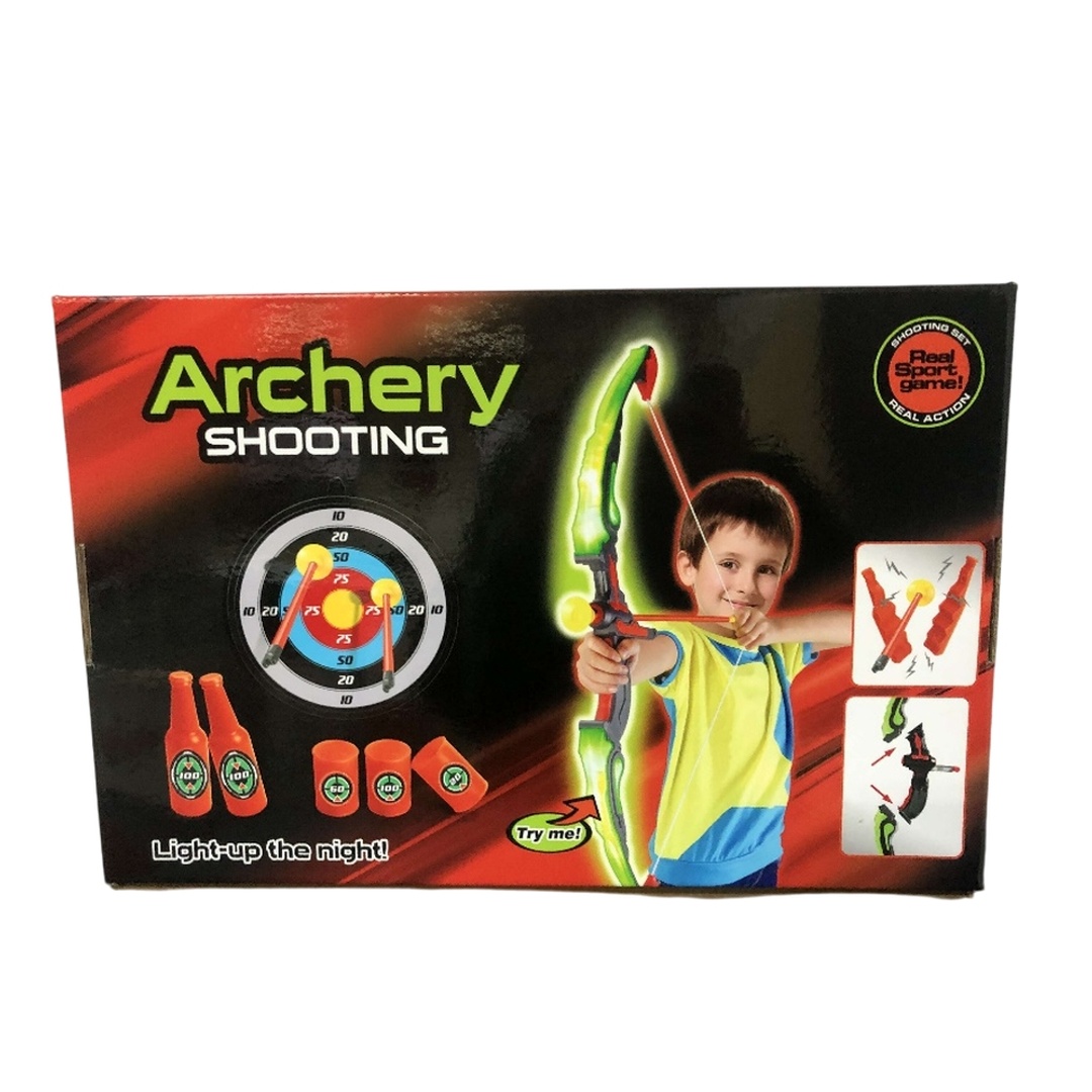 لعبة القوس المضي مع الهدف وزجاجات الأهداف - 881-24E