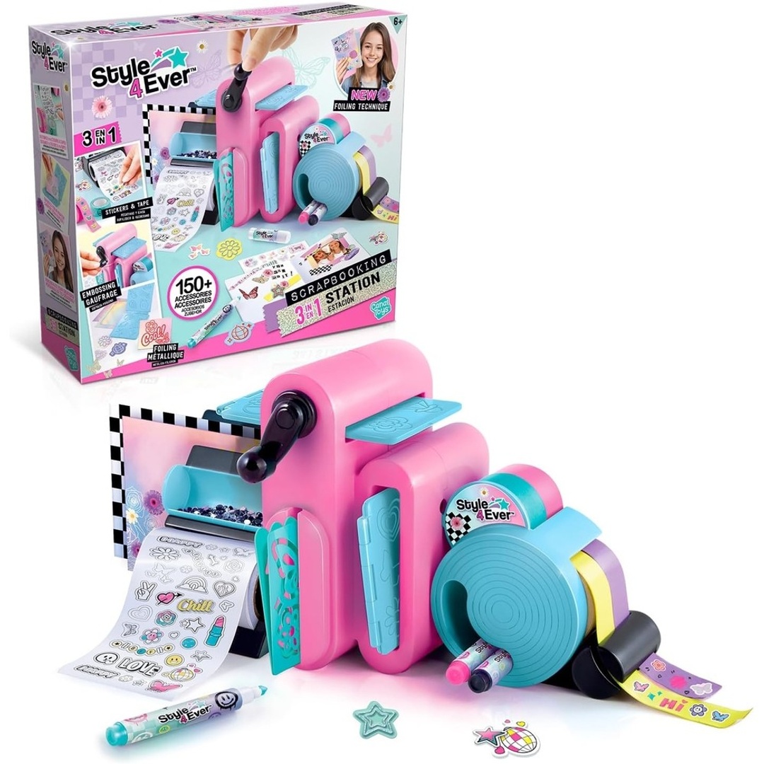 ماكينة 3 في 1 لصناعة الأستيكرات مع التلوين - OFG275