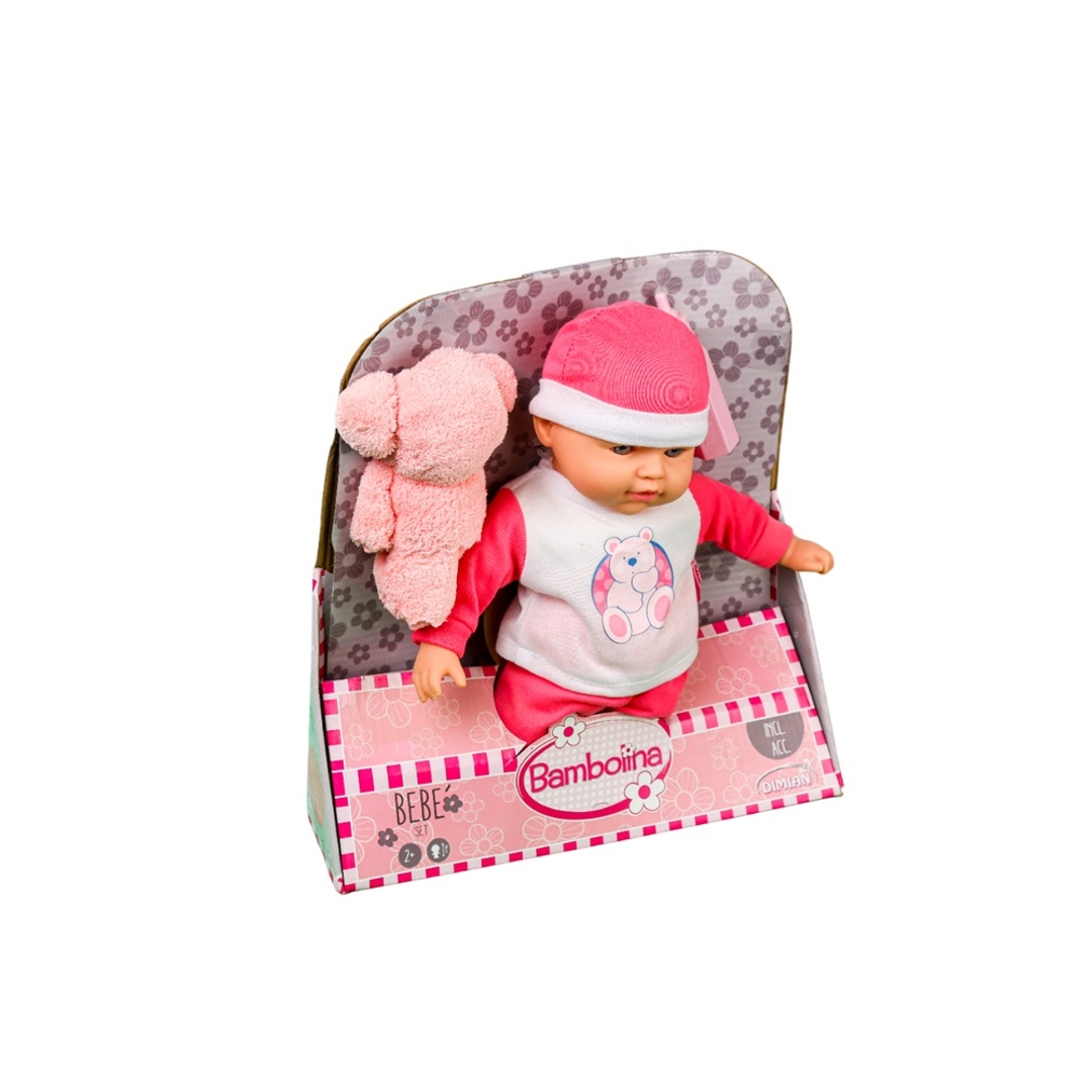 دمية بامبولينا الطفلة مع دمية فرو - 30 سم - 9093