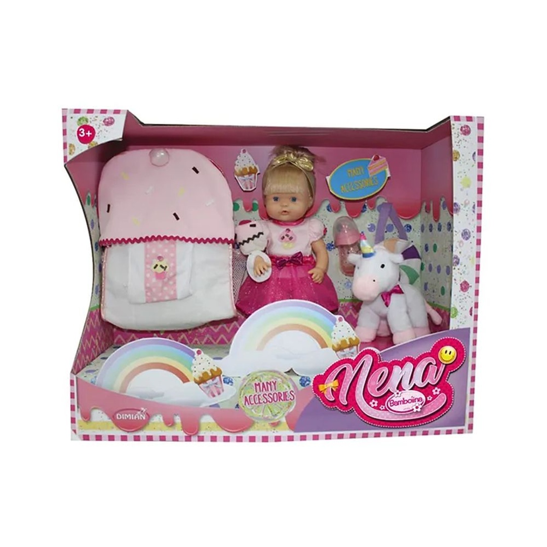 الدمية بامبولينا نينا مع يونيكورن و الأكسسوارات - 9321