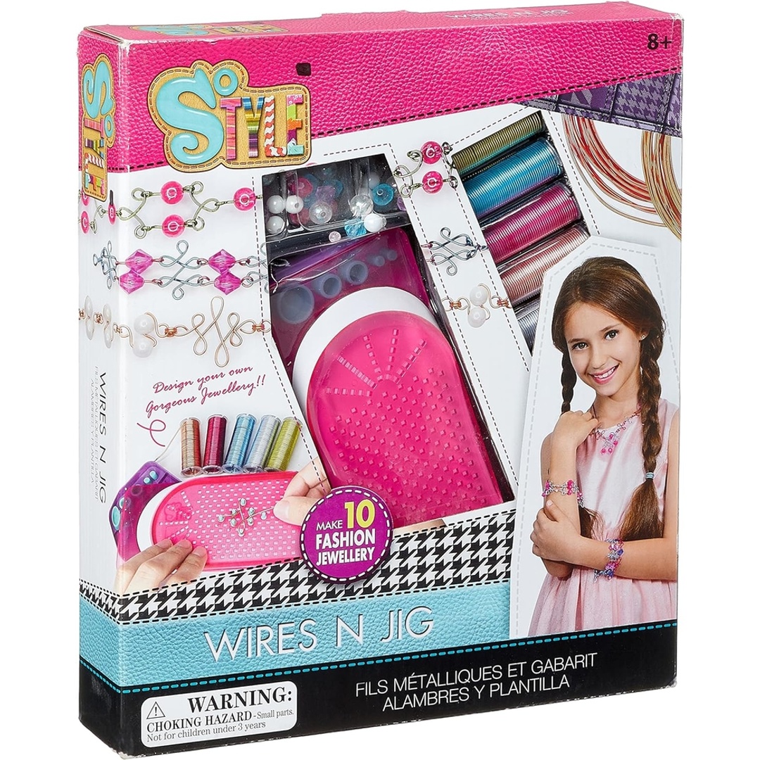 عدة حياكة الأسورة مع الخرز الملون - T08190-A-A