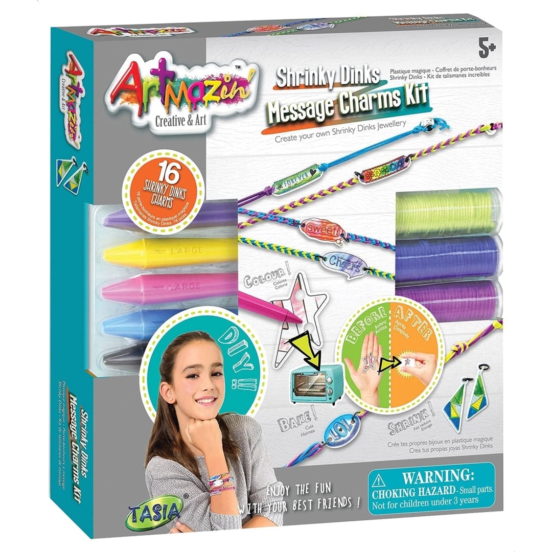 صناعة القلادات مع الرسائل و اقلام التلوين - T08257-A-A