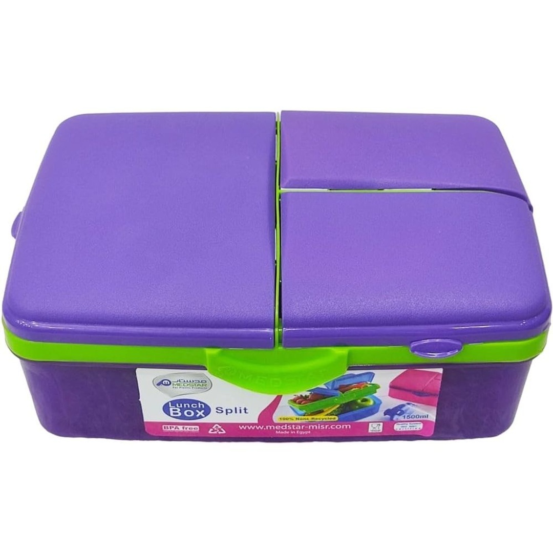 صندوق لانش بوكس 1500 مللي بنفسجي - 7721
