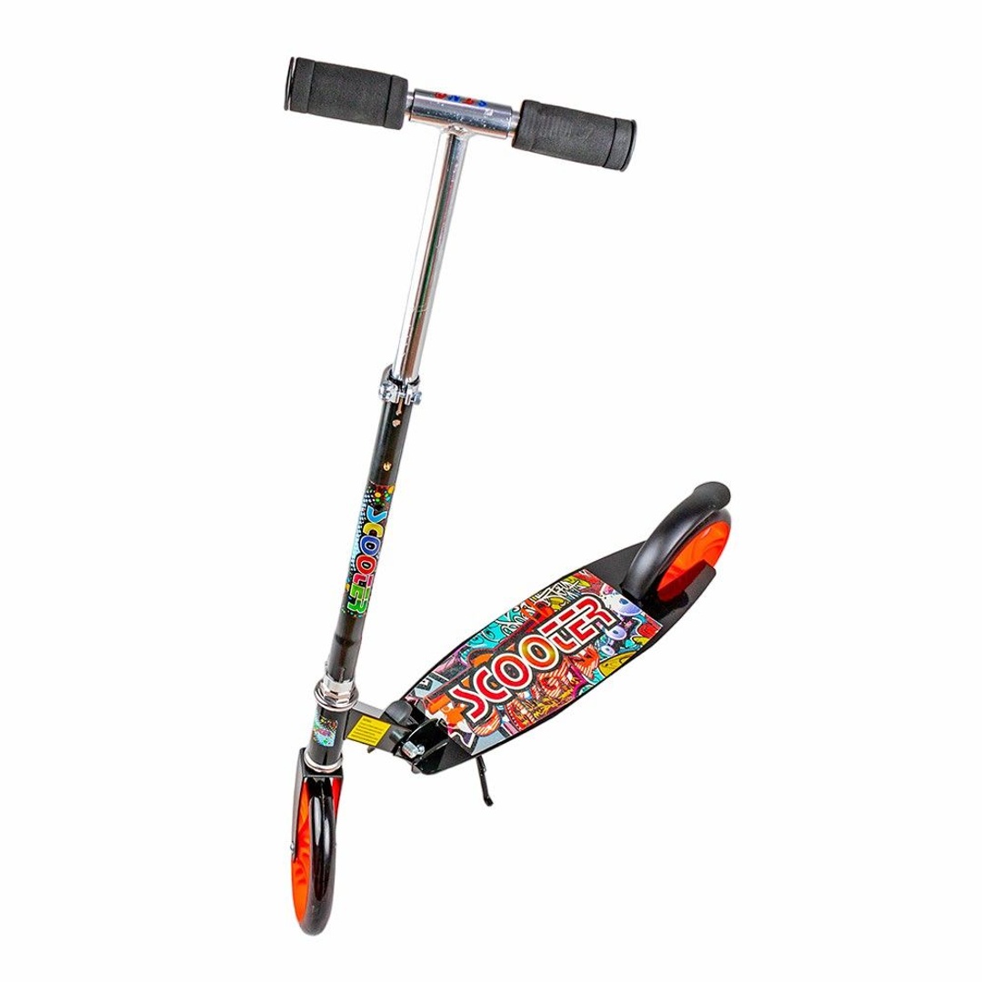 سكوتر اطفال قابل للطي المونيوم - أسود - 673