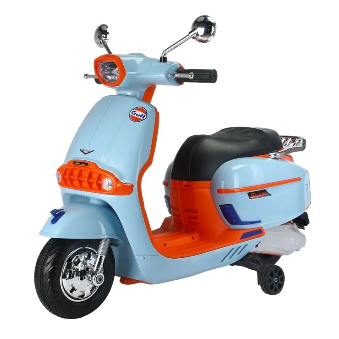 دراجة نارية اطفال كهربائية - أزرق - T08